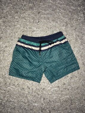 Gucci Turquoise Green Swim Trunks/Shorts Size Small